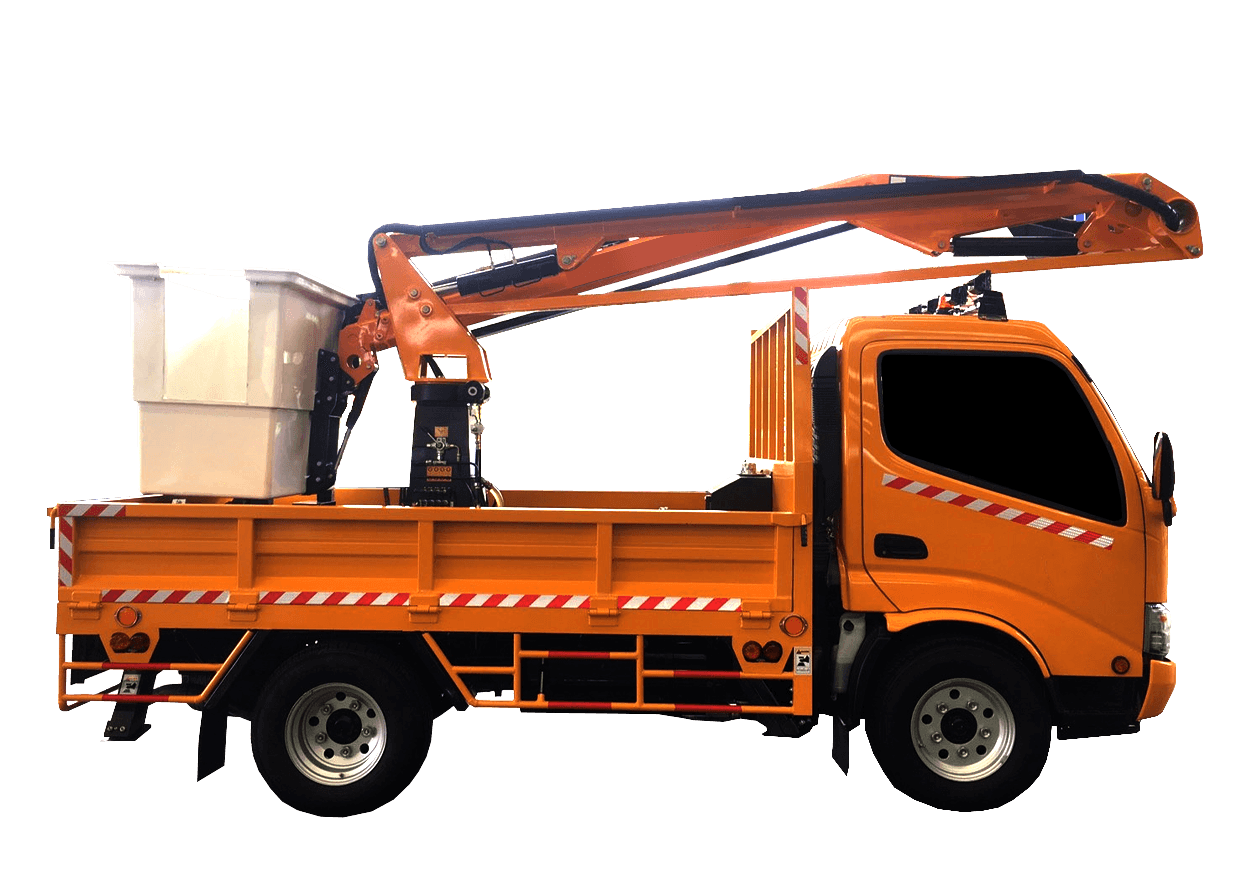 รถกระเช้าไฟฟ้า ชนิด 4 ล้อ