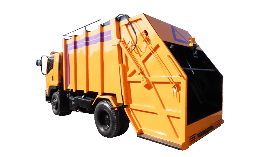 รถบรรทุกขยะมูลฝอยแบบอัดท้าย