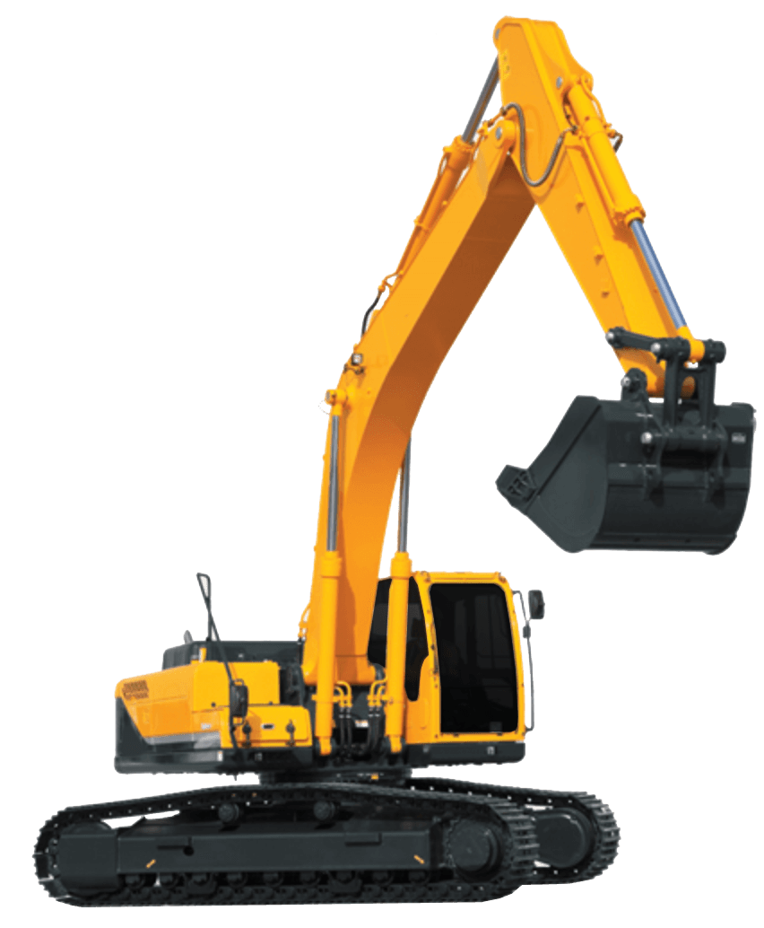 รถขุดดินตะขาบไฮดรอลิก